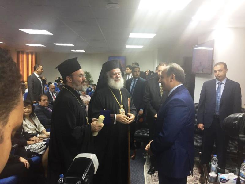 Με τον νέο κυβερνήτη Αλεξανδρείας συναντήθηκε ο Πατριάρχης Θεόδωρος