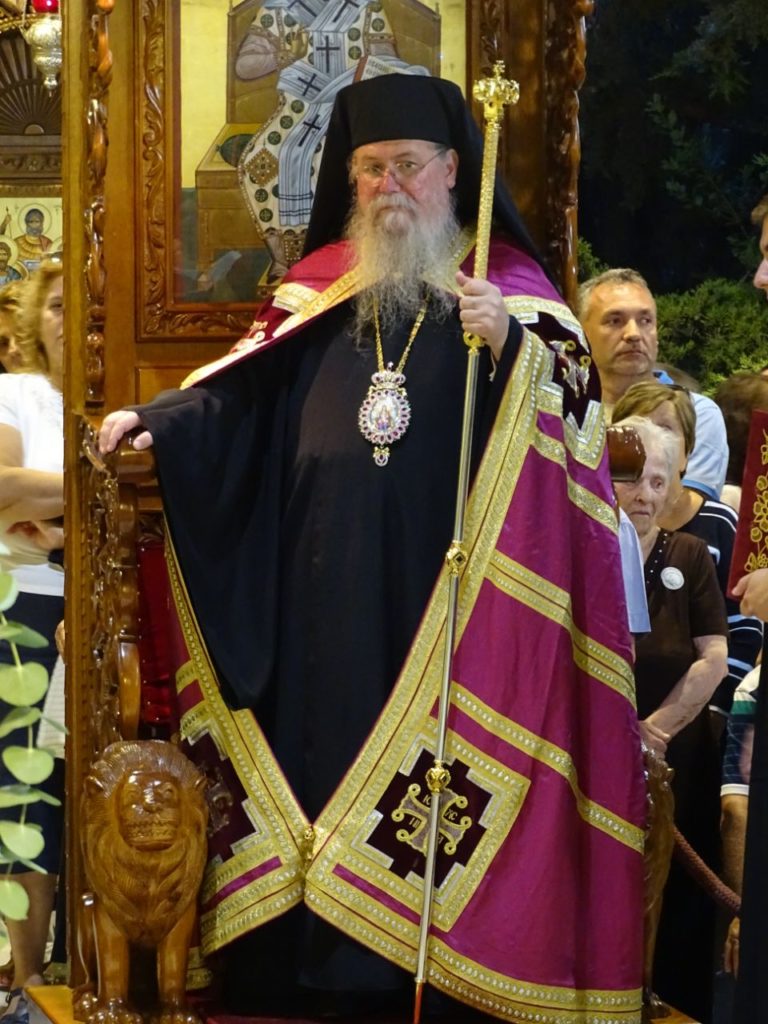 Μέγας Πολυαρχιερατικός Εσπερινός Αγ. Ευσταθίου στη Ν.Ιωνία