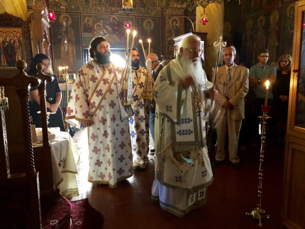 Θεία λειτουργία για την επέτειο της Μάχης της Πέτρας