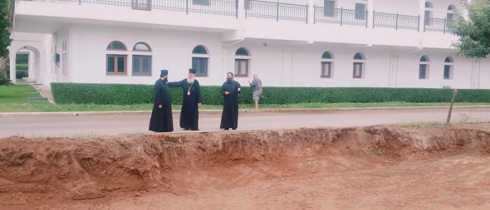 Θεμελιώνεται ο Ναός της Αγίας Ερμιόνης στο Γηροκομείο Στυλίδος