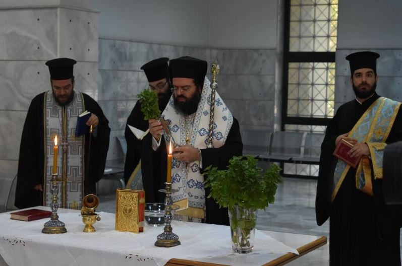 Αγιασμός στα δικαστήρια Ροδόπης από τον Μητροπολίτη κ. Παντελεήμων