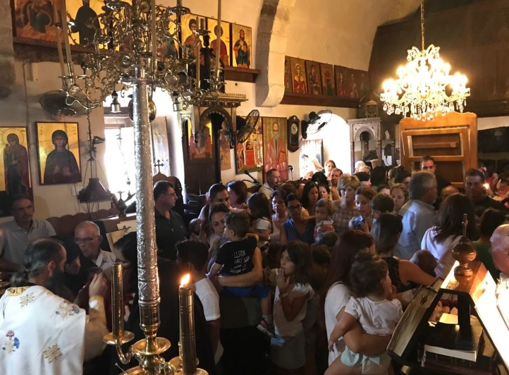 Την Αγία Θέκλα εόρτασαν οι εκτοπισμένοι Τυμπιώτες