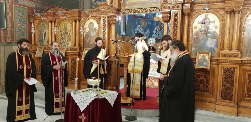 Το Μυστήριο του Ευχελαίου για τους Εκπαιδευτικούς Μαγνησίας