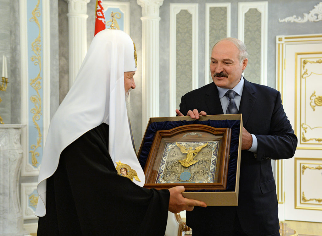 Με τον Πρόεδρο της Λευκορωσίας συναντήθηκε ο Πατριάρχης Μόσχας