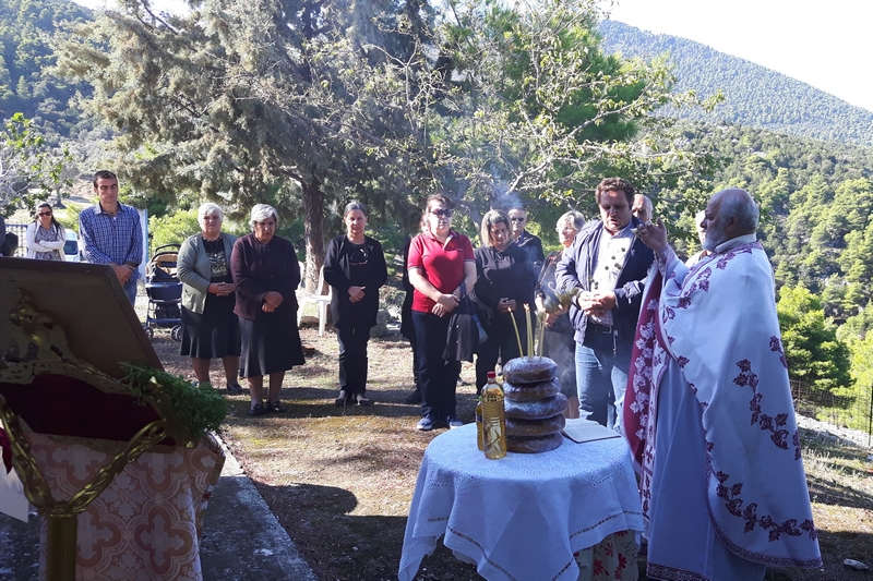 Εορτή Αγ. Κυπριανού και Ιουστίνης στο Κλιμάκι