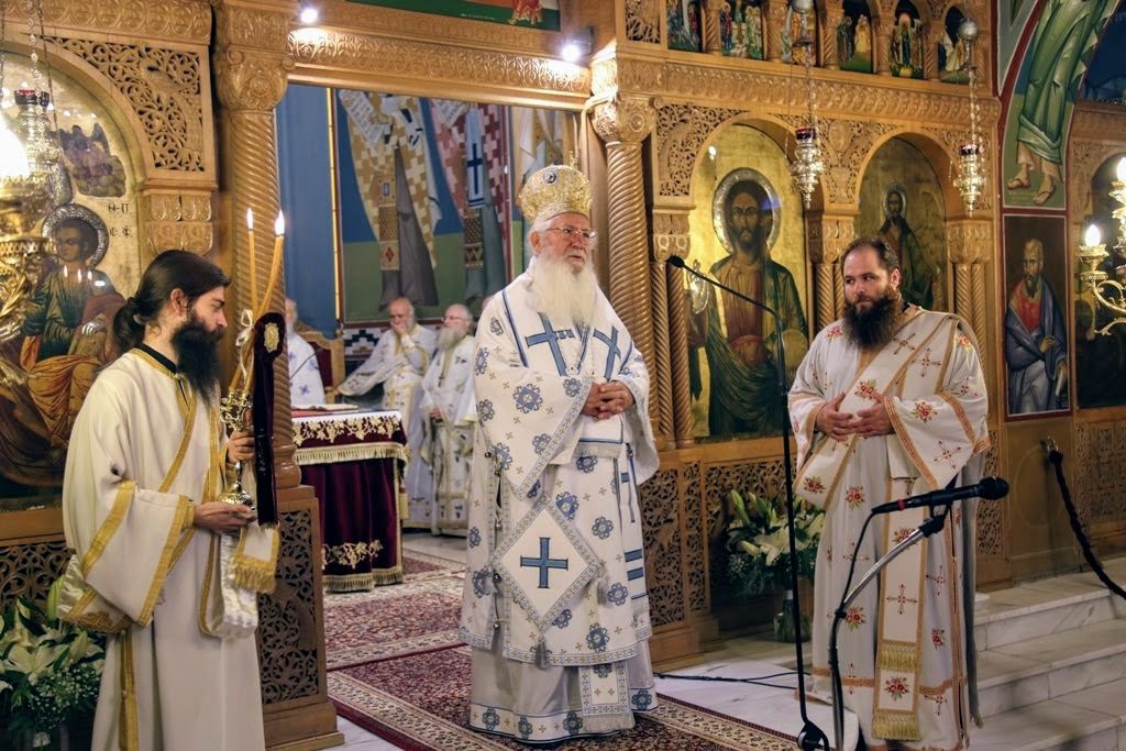 Θεία Λειτουργία στον Ι.Ναό Αγίου Δημητρίου Ναυπάκτου