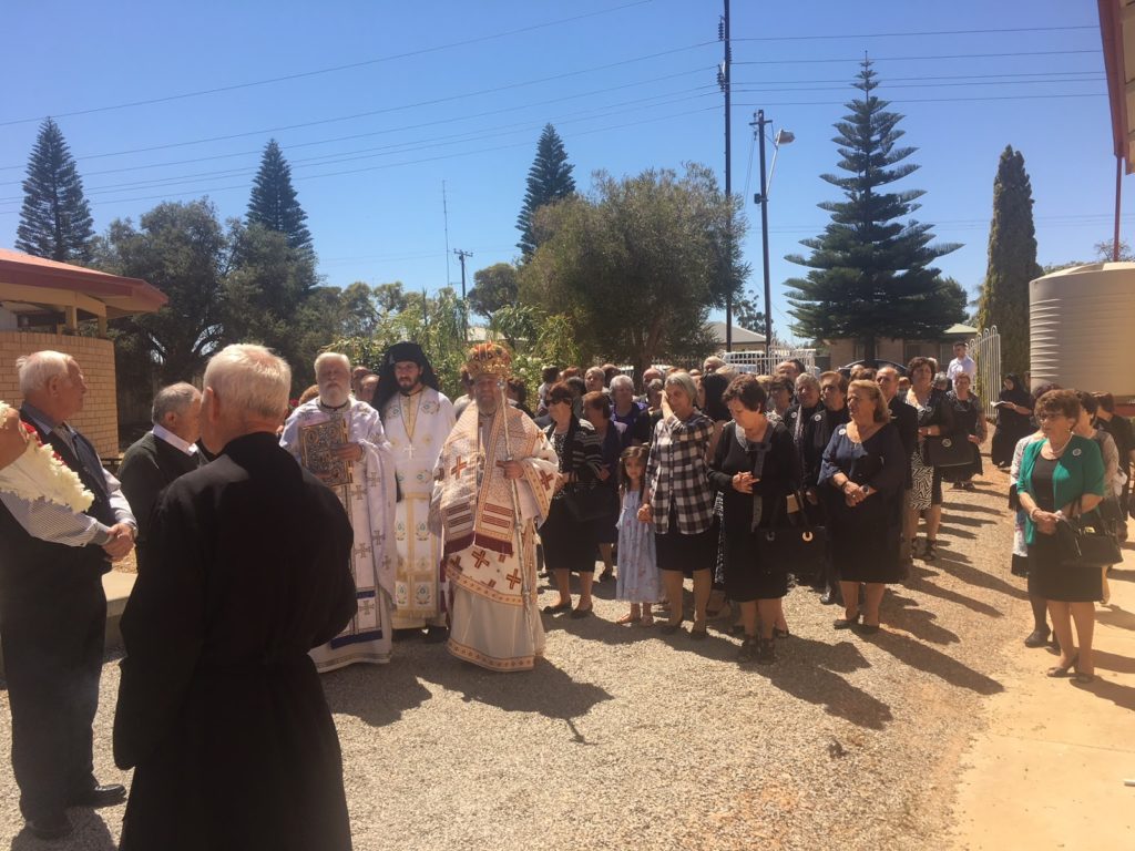 Στο μακρινό Berri της Νοτίου Αυστραλίας εόρτασαν τον Άγιο Δημήτριο