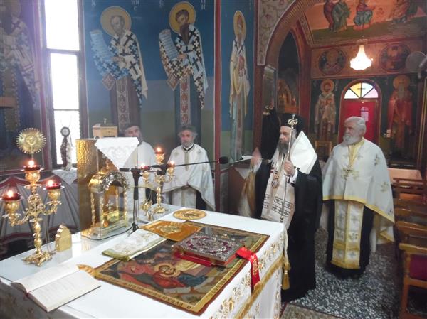 Εγκαίνια στον Ι.Ν.  Αγίου Νικολάου Ξυνονερίου