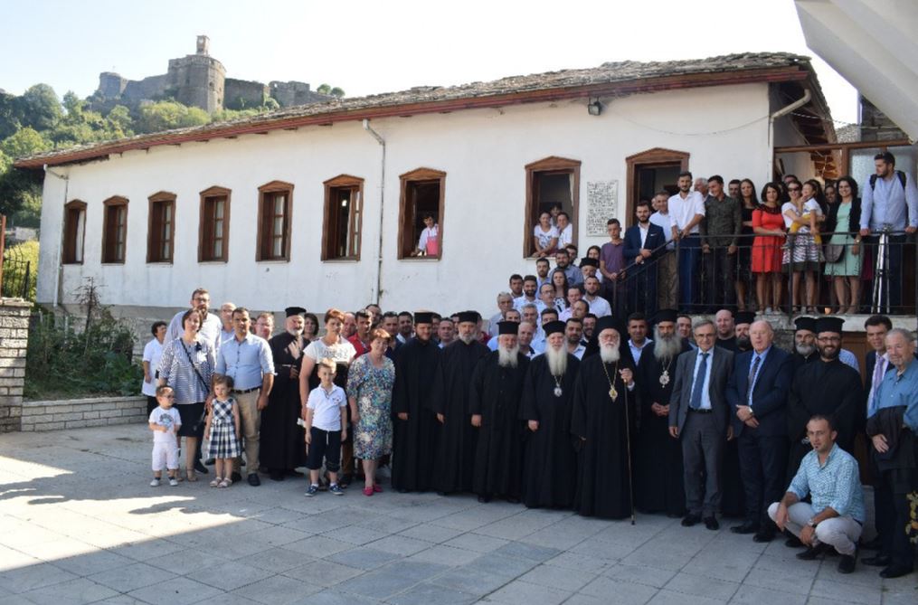 Vizitë e Kryepiskopit Anastas në Mitropolinë e Hirshme të Gjirokastrës