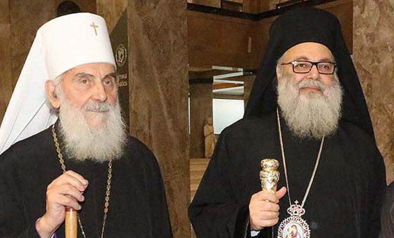 Патријарх антиохијски и свега Истока г. Јован X у Нишу