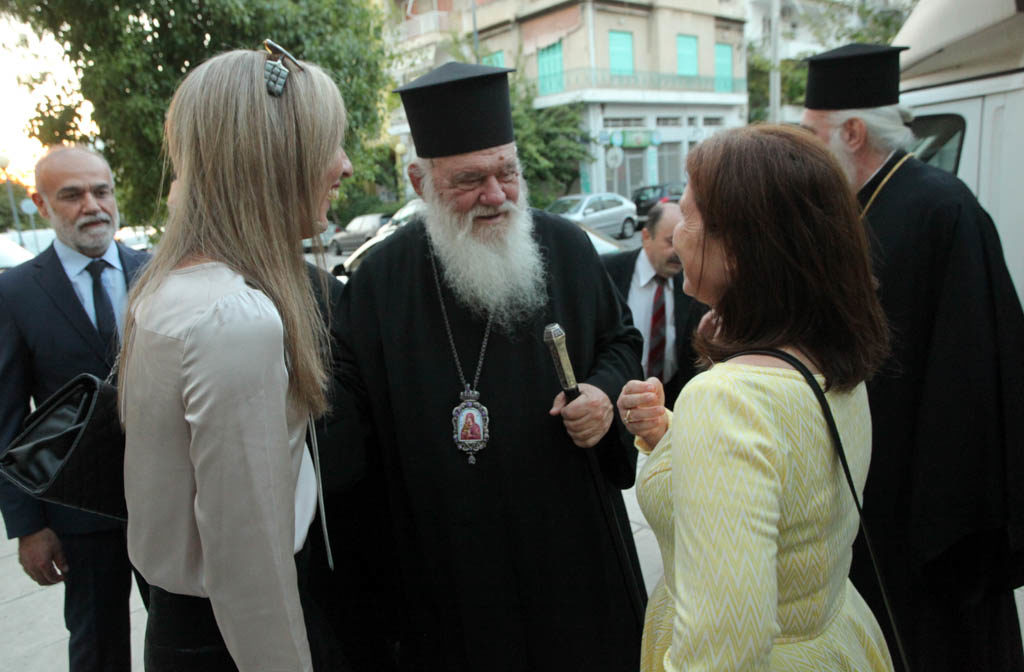 Ο Αρχιεπίσκοπος στην παρουσίαση βιβλίου του Μητρ. Κορωνείας