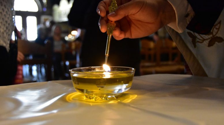 Ιερό Ευχέλαιο Ανώτατης Εκκλ. Ακαδημίας Θεσσαλονίκης