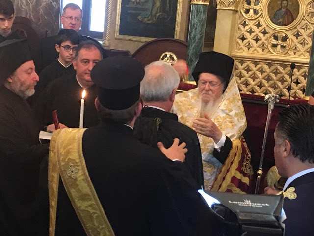 Πατριαρχική χοροστασία στους Αγ. Αποστόλους Φερίκιοϊ