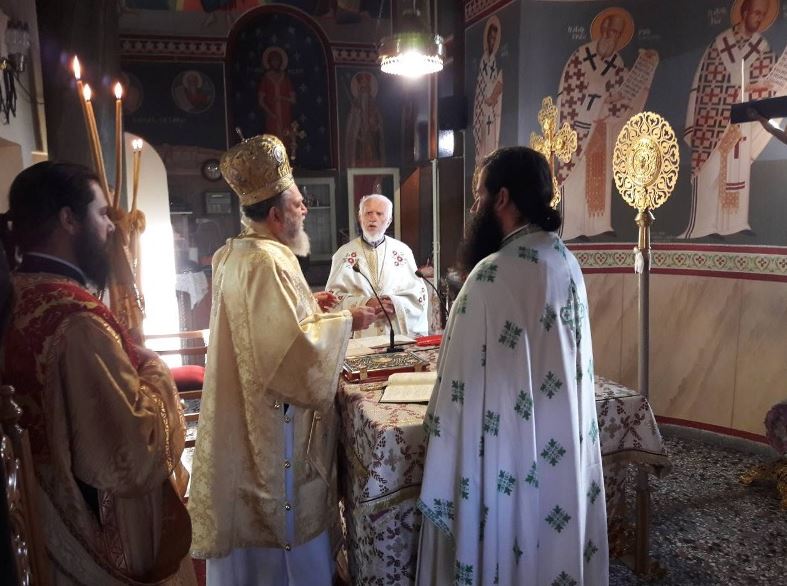 Ο Μητρ. Χαλκίδος στην Γλυφάδα Διρφύων