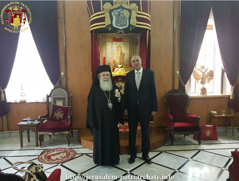 Στο Πατρ. Ιεροσολύμων ο Κύπριος υπ. Γεωργίας
