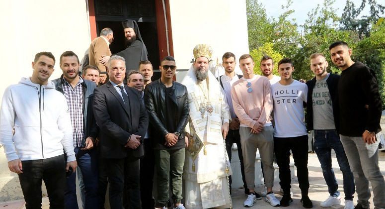 Χειροτονία διακόνου παρουσία της ΑΕΚ