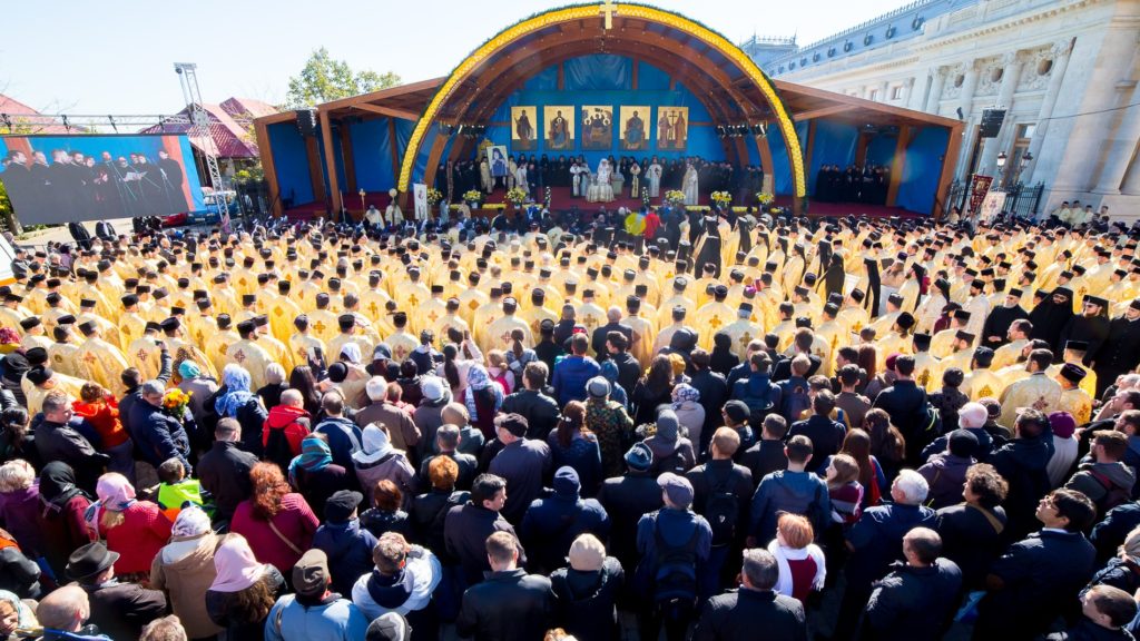 Το Βουκουρέστι τίμησε τους Προστάτες Αγίους του
