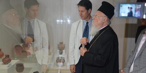 Ο Οικ. Πατριάρχης στη Σινώπη του Πόντου (βίντεο)