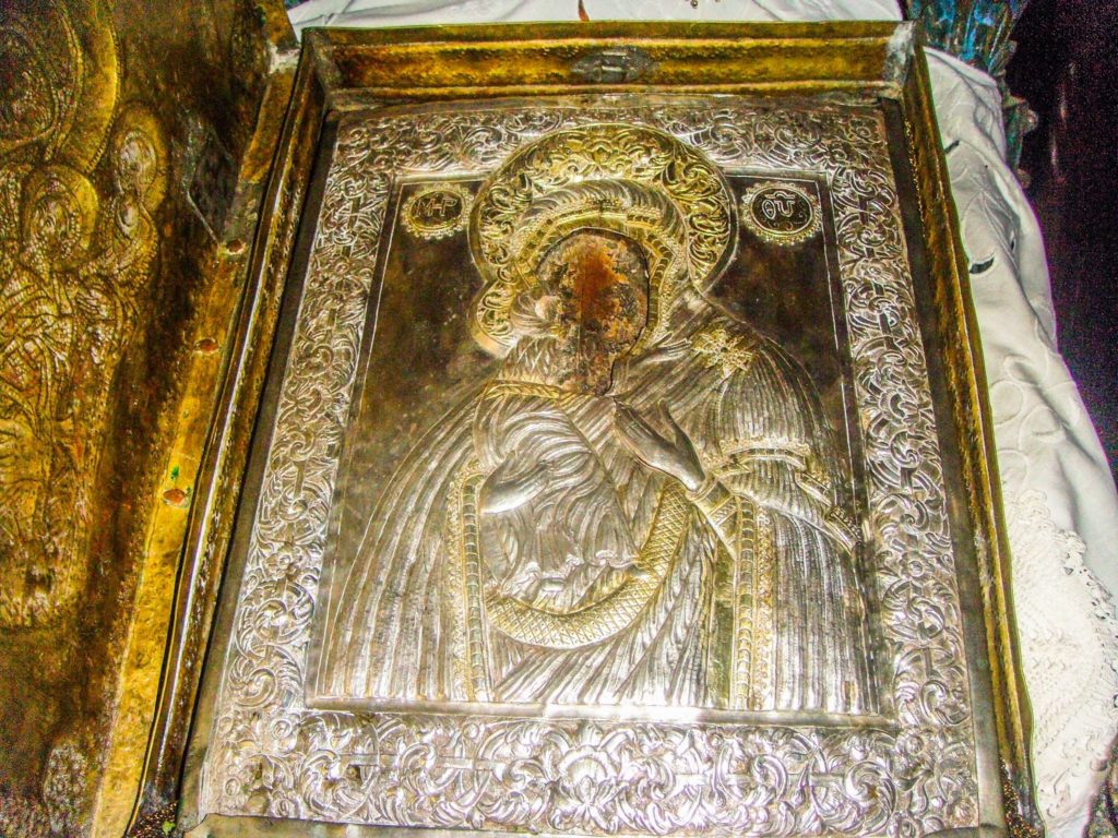 Στην Θήβα η θαυματουργή εικόνα της Παναγίας της Στάνας