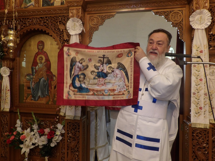 Εγκαίνια στο ναό του Νοσοκομείου Κορίνθου