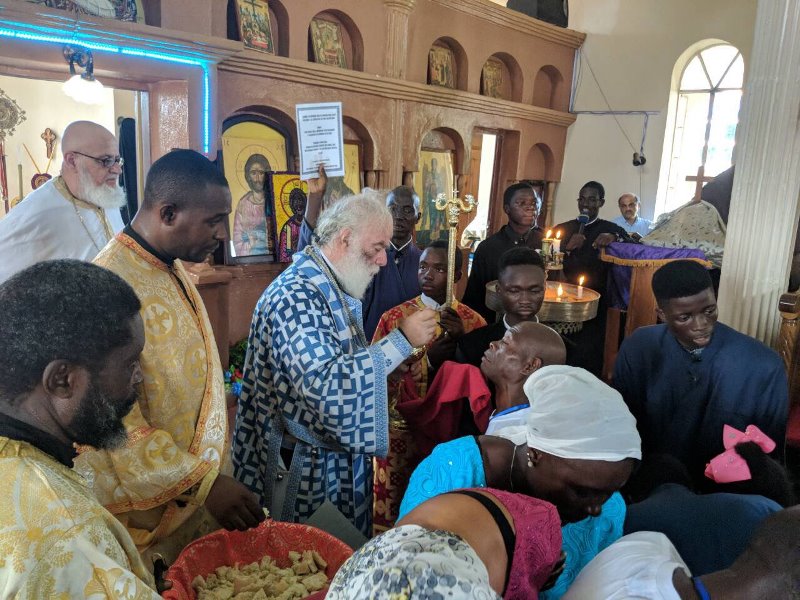 Πατριαρχική Θεία Λειτουργία στην Ι. Μ. Γουινέας