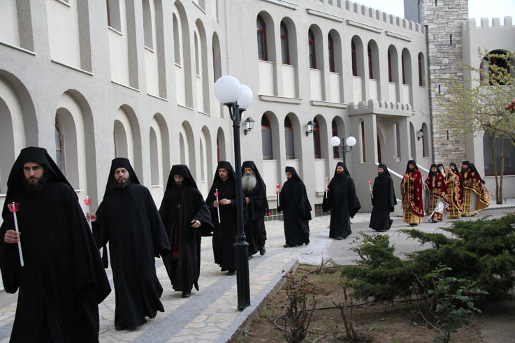 Η Παναγία Εσφαγμένη στην Ιερά Μονή Τρικόρφου