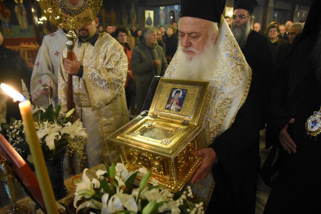 Στην Κατερίνη το Ιερό Λείψανο του Αγ. Λουκά του Ιατρού