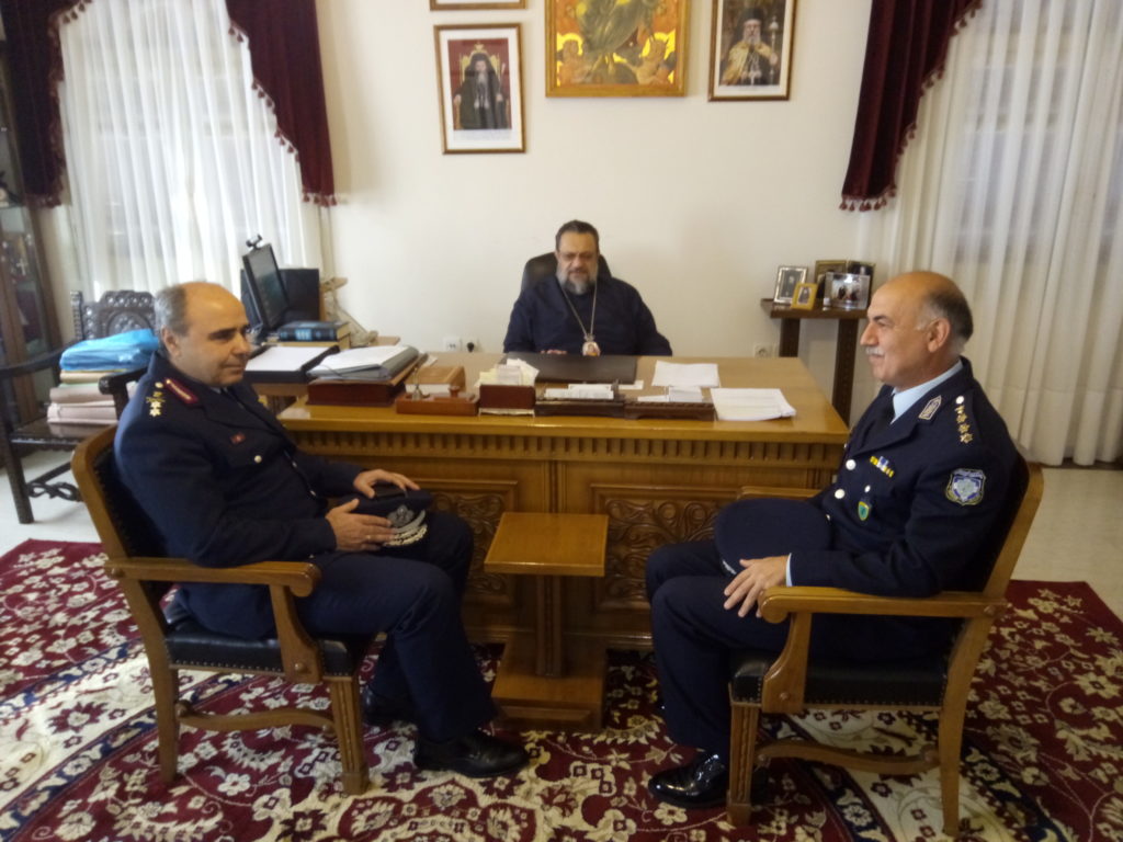 Στον Μητρ. Μεσσηνίας ο Aστυνομ. Δ/ντής Πελοποννήσου