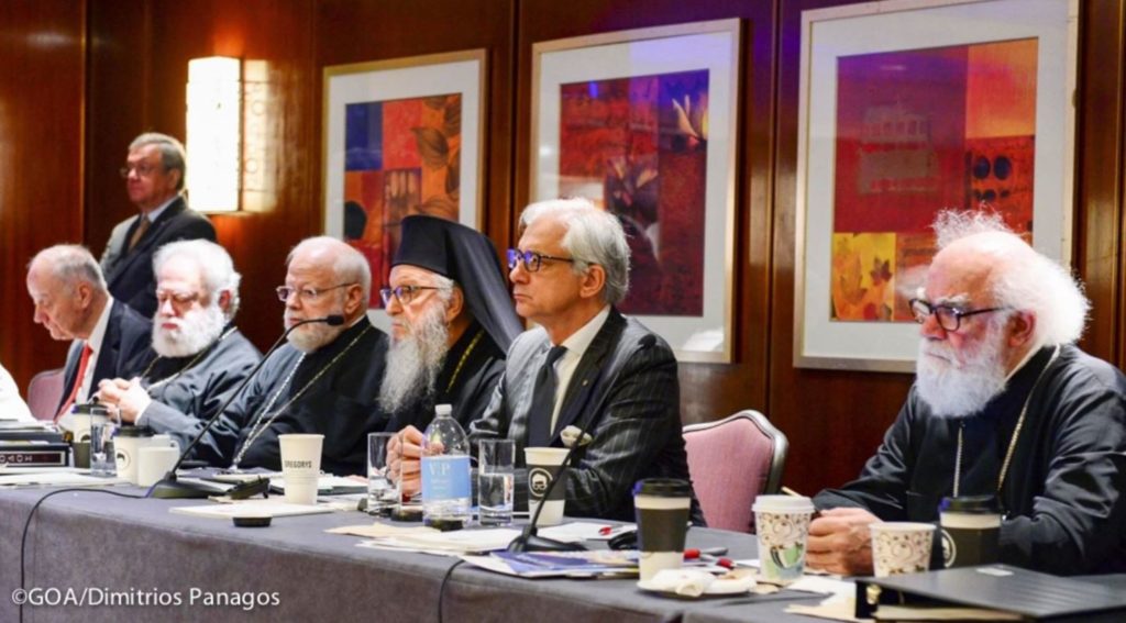 Η τηλεδιάσκεψη του Αρχιεπ. Αμερικής