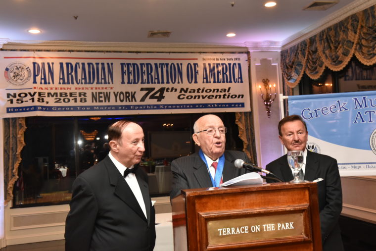 Παναρκαδική Ομοσπονδία Αμερικής: Επανεξελέγη πρόεδρος ο Ανδρέας Παπαντωνίου