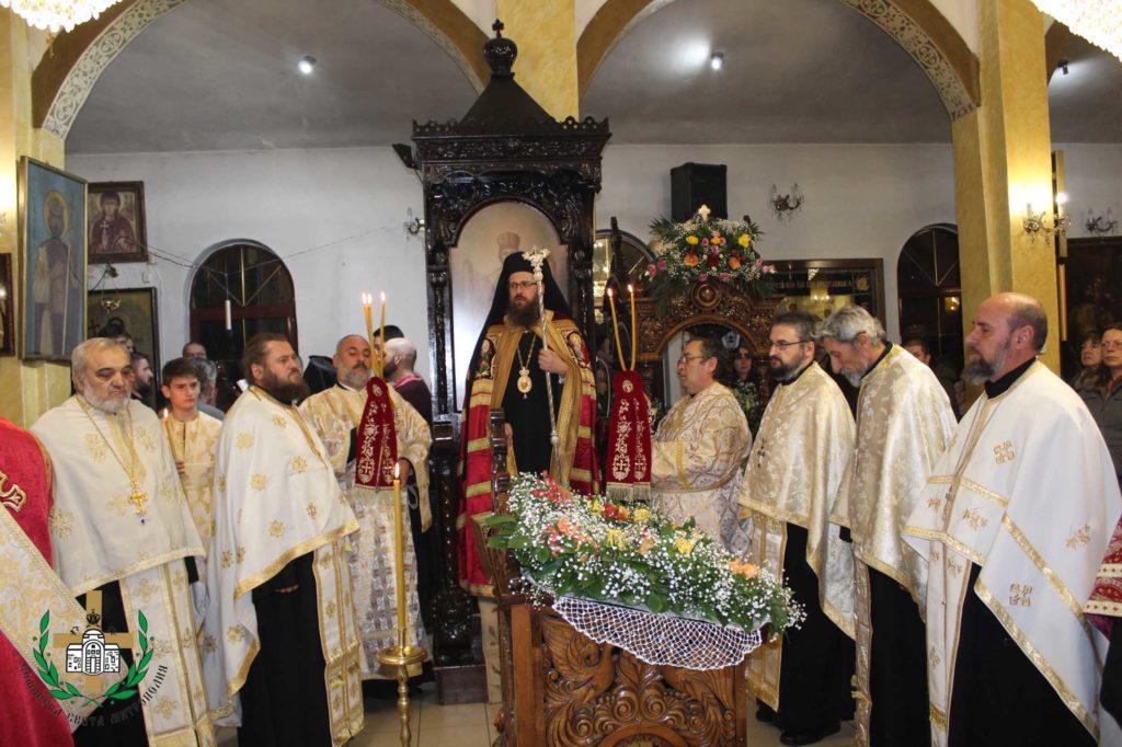 Архиерейска вечерня в столичния храм „Св. ап. Андрей Първозвани“