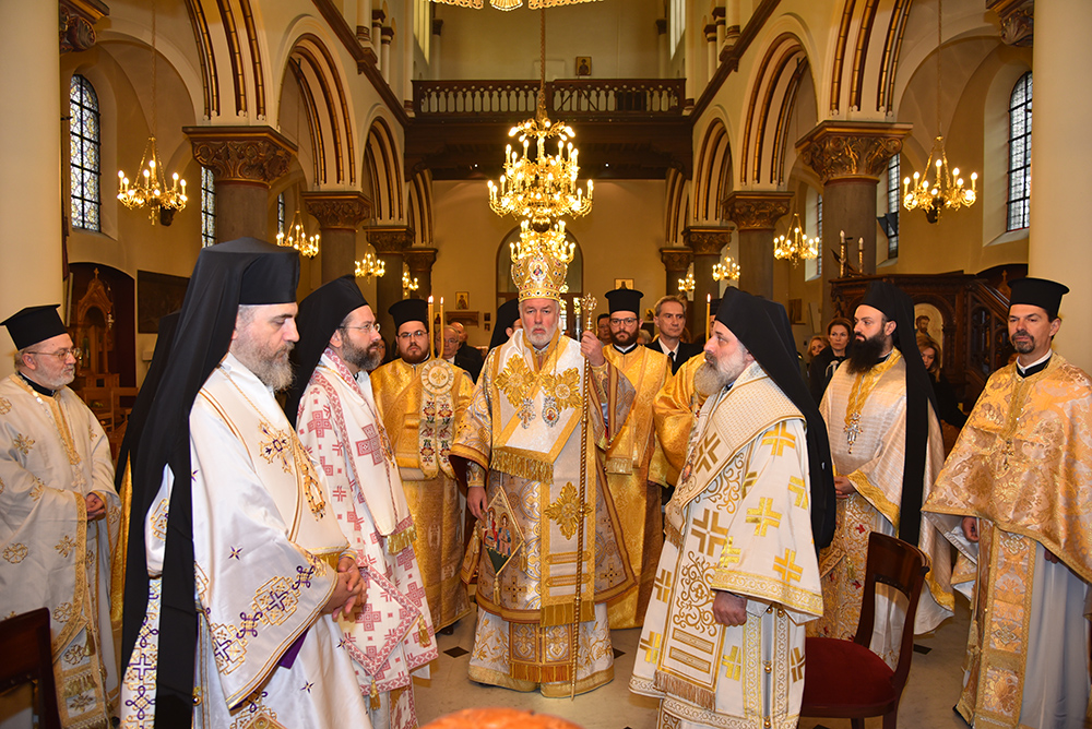 Η ετήσια πανήγυρη του Μητροπολιτικού Ναού των Βρυξελλών