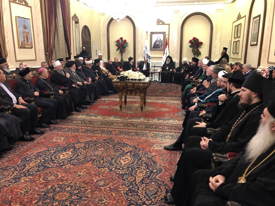 Heads and high-ranking representatives of religious communities in Syria and Russia meet in Damascus for conference