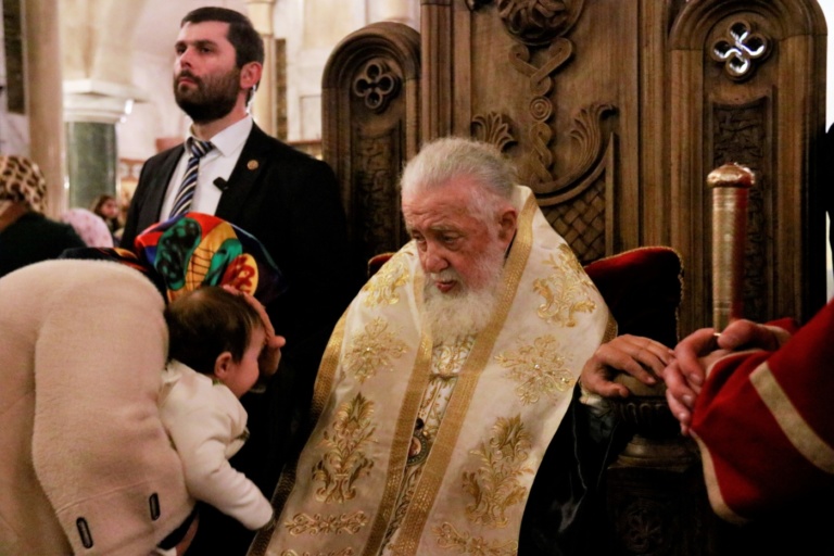 Patriarch Ilia of Georgia baptized 700+ children in 56th mass ceremony