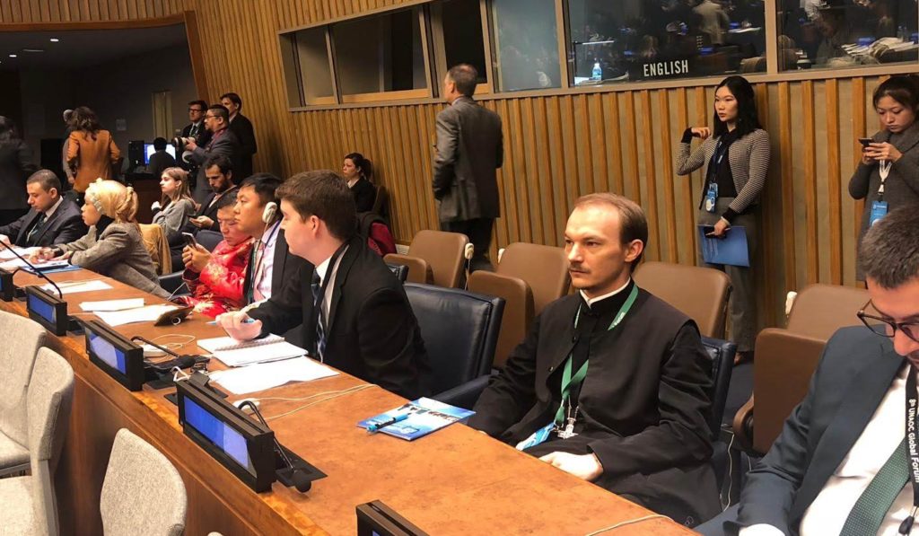 Representative of Russian Orthodox Church attends global forum of UN Alliance of Civilizations in New York