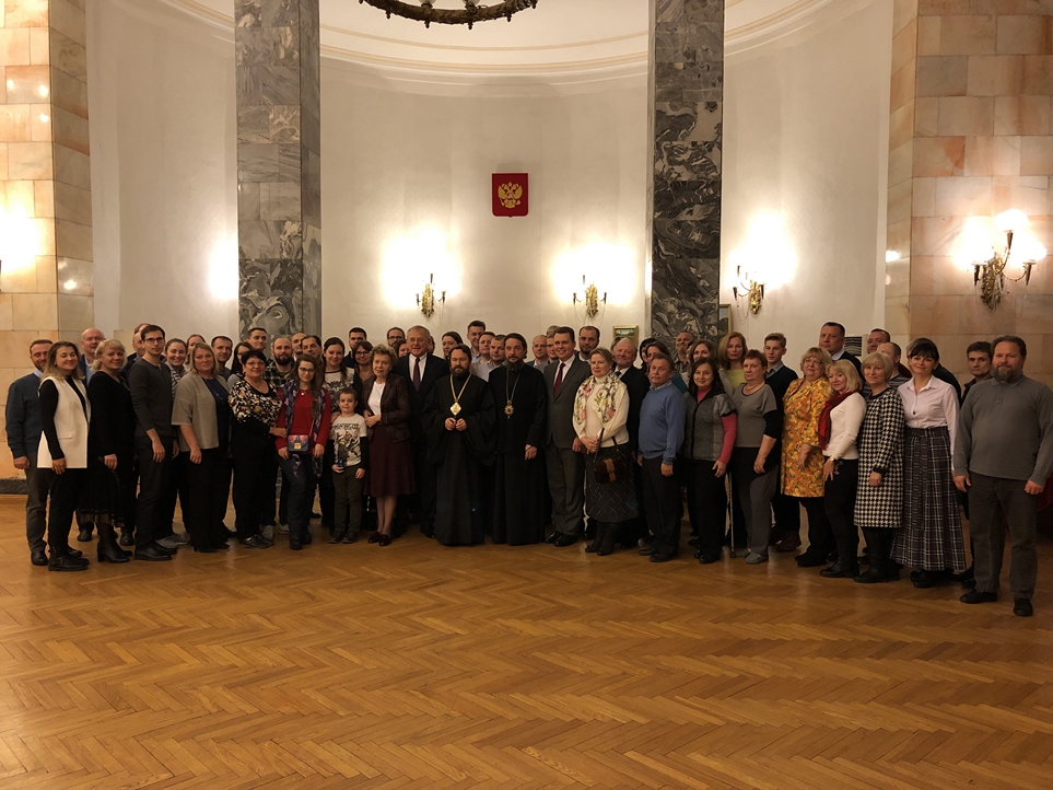 Metropolitan Hilarion of Volokolamsk visits Russian Embassy in Pyongyang