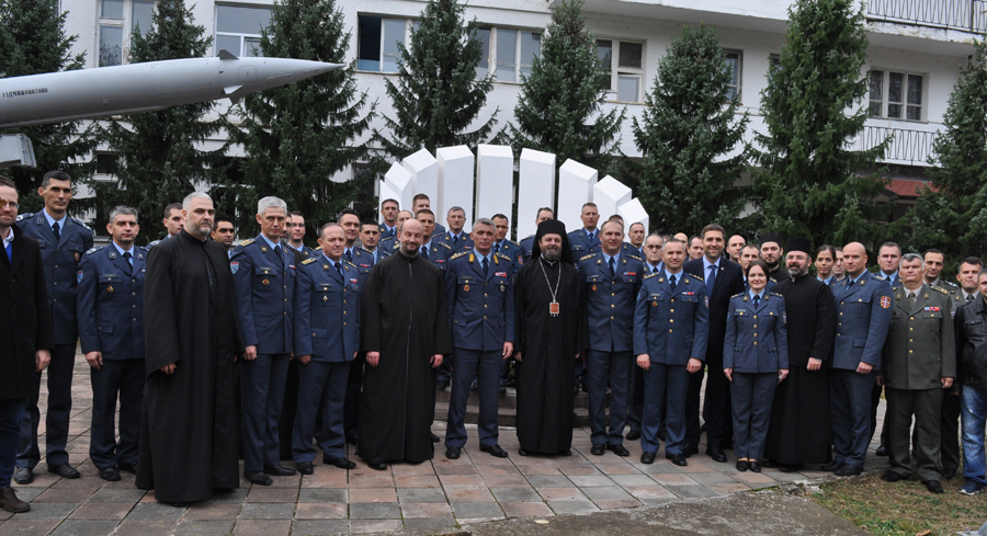 Military chapel consecrated in within the “Banjica” Barracks