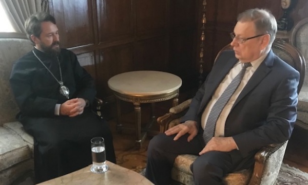 DECR chairman visits Russian Embassy in Cairo