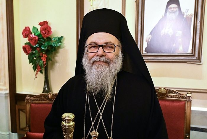 Patriarch John of Antioch thanks the Russian Orthodox Church for rendering aid to the civilian population of Syria