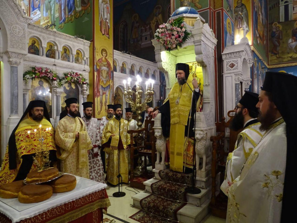 Αρχιερατικός Εσπερινός στους Αγίους Αναργύρους Ν. Ιωνίας