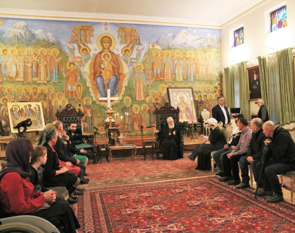 სრულიად საქართველოს კათოლიკოს-პატრიარქმა შშმ პირთა საერთაშორისო კონკურსის გამარჯვებულები მიიღო