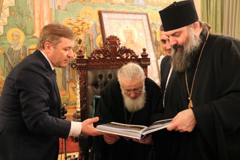 სრულიად საქართველოს კათოლიკოს-პატრიარქი ლიეტუვას (ლიტვის) მმართველი პარტიის თავმჯდომარეს შეხვდა