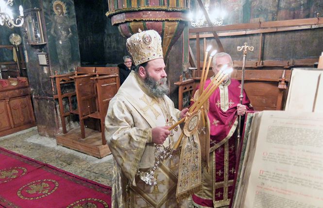 Ο Μητροπ. Ιωαννίνων στην Ανωτ. Εκκλ. Ακαδημία Βελλάς