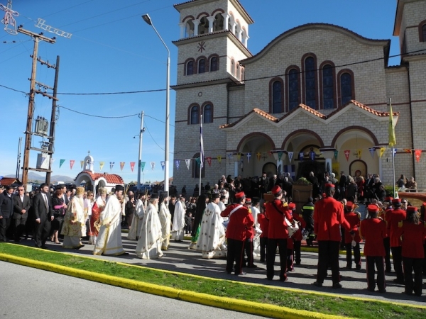 Ο Άγιος Νεκτάριος στο Άργος Ορεστικού