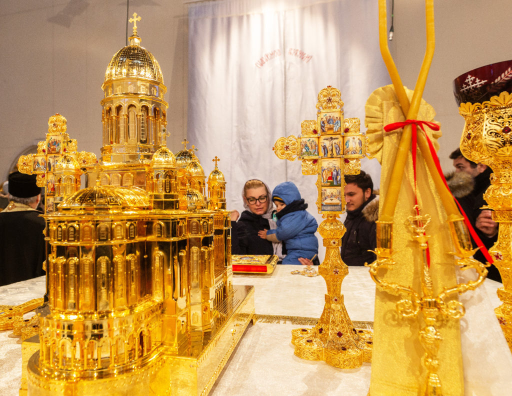 Moaștele Sfântului Apostol Andrei pot fi cinstite în continuare la Catedrala Națională