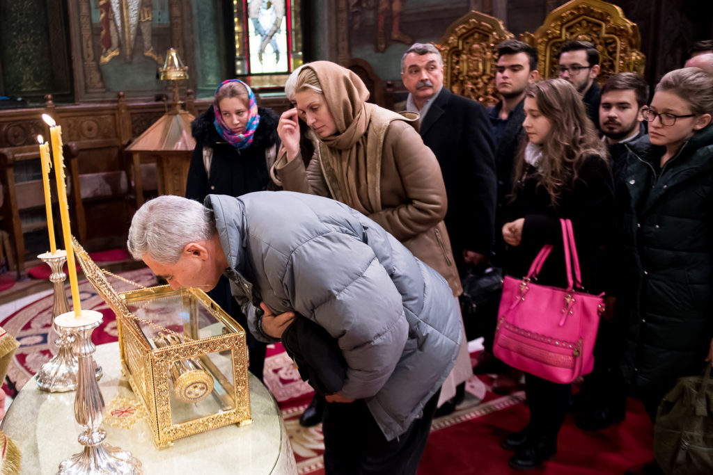 Moaștele Sf. Andrei pot fi cinstite la Catedrala Patriarhală