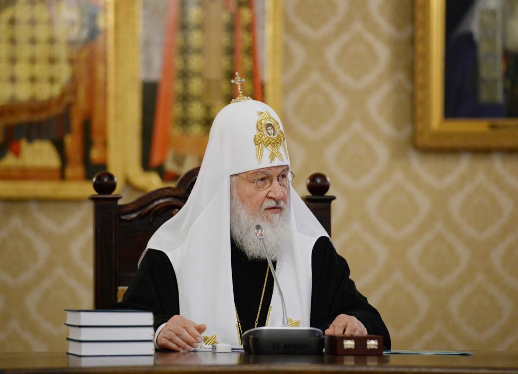 Святейший Патриарх Кирилл возглавил заседание Высшего Церковного Совета