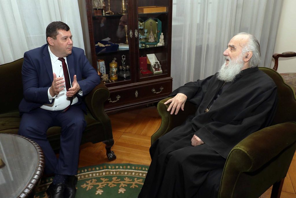 Συνάντηση Πατριάρχη Σερβίας με τους Πρέσβεις Ιταλίας και Ουγγαρίας