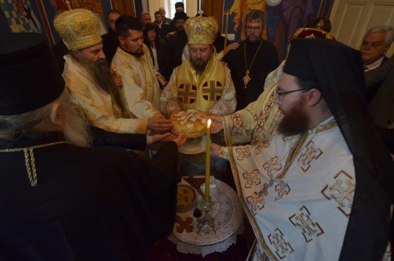 Епископ Херувим прославио крсну славу – Аранђеловдан