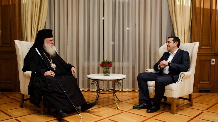 Ο Αρχιεπίσκοπος στον Πρωθυπουργό για το σύμφωνο χωρισμού  Εκκλησίας από το Κράτος